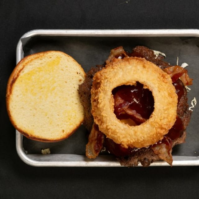 BBQ Bacon Burger.