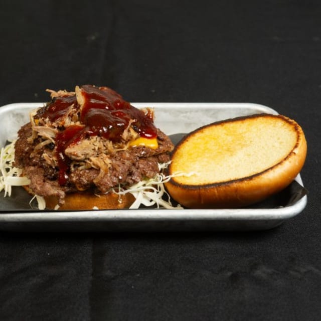 Smoked Cowboy Burger.