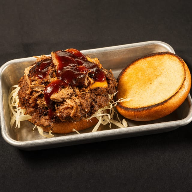 Smoked Cowboy Burger.