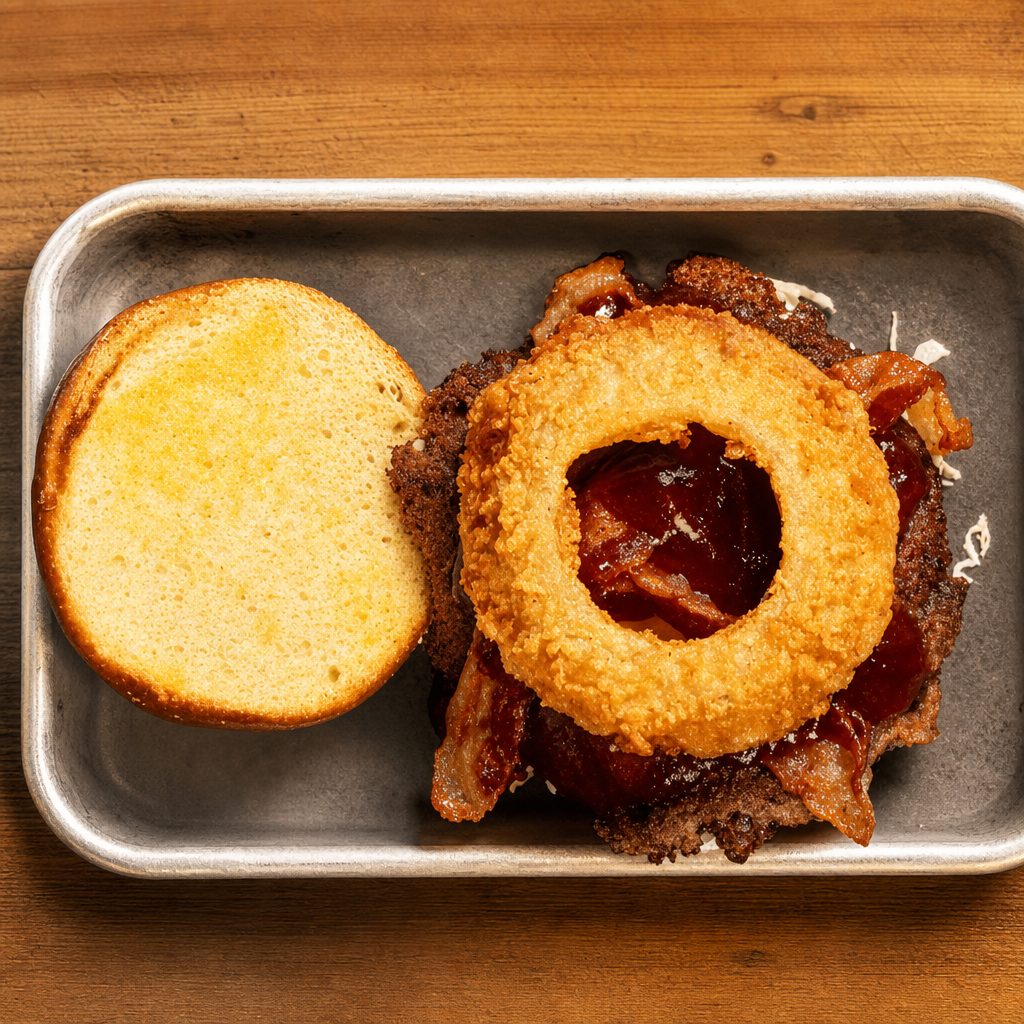 BBQ Bacon Burger.